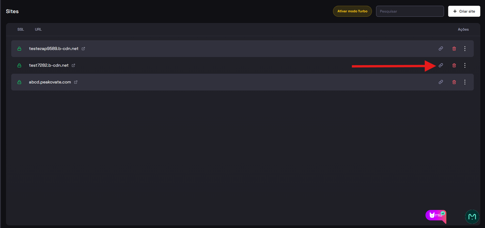 Click Verify in Atomicat after DNS propagation