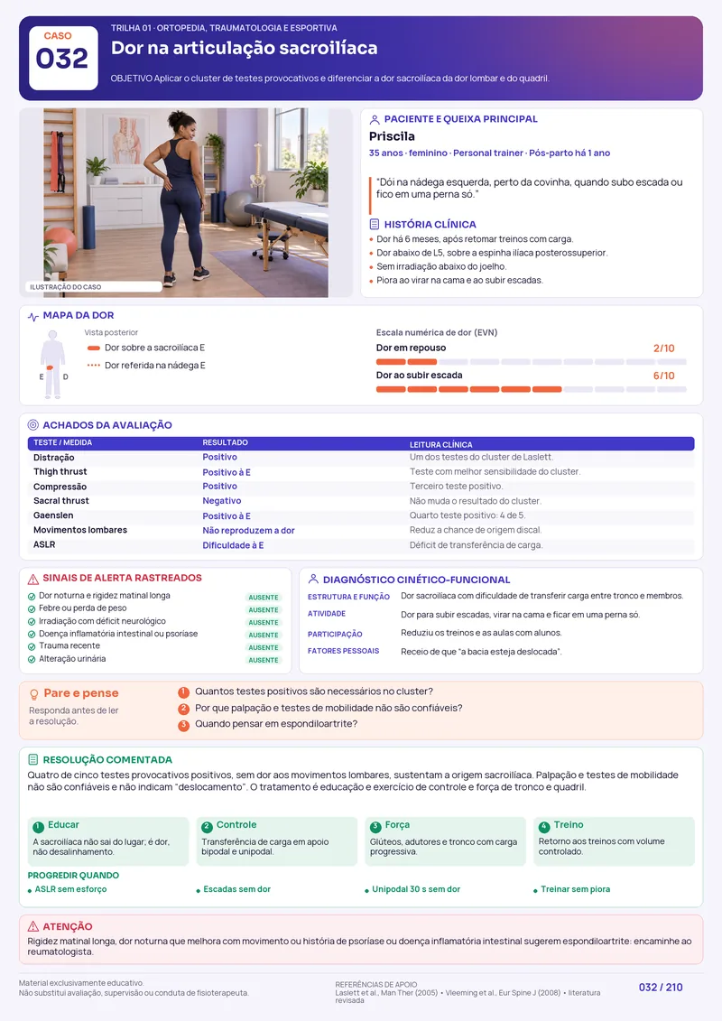 Amostra de diagnóstico cinético-funcional