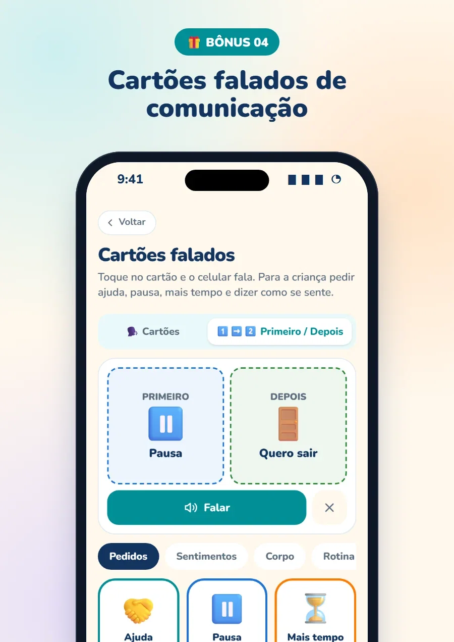 Cartões Falados de Comunicação
