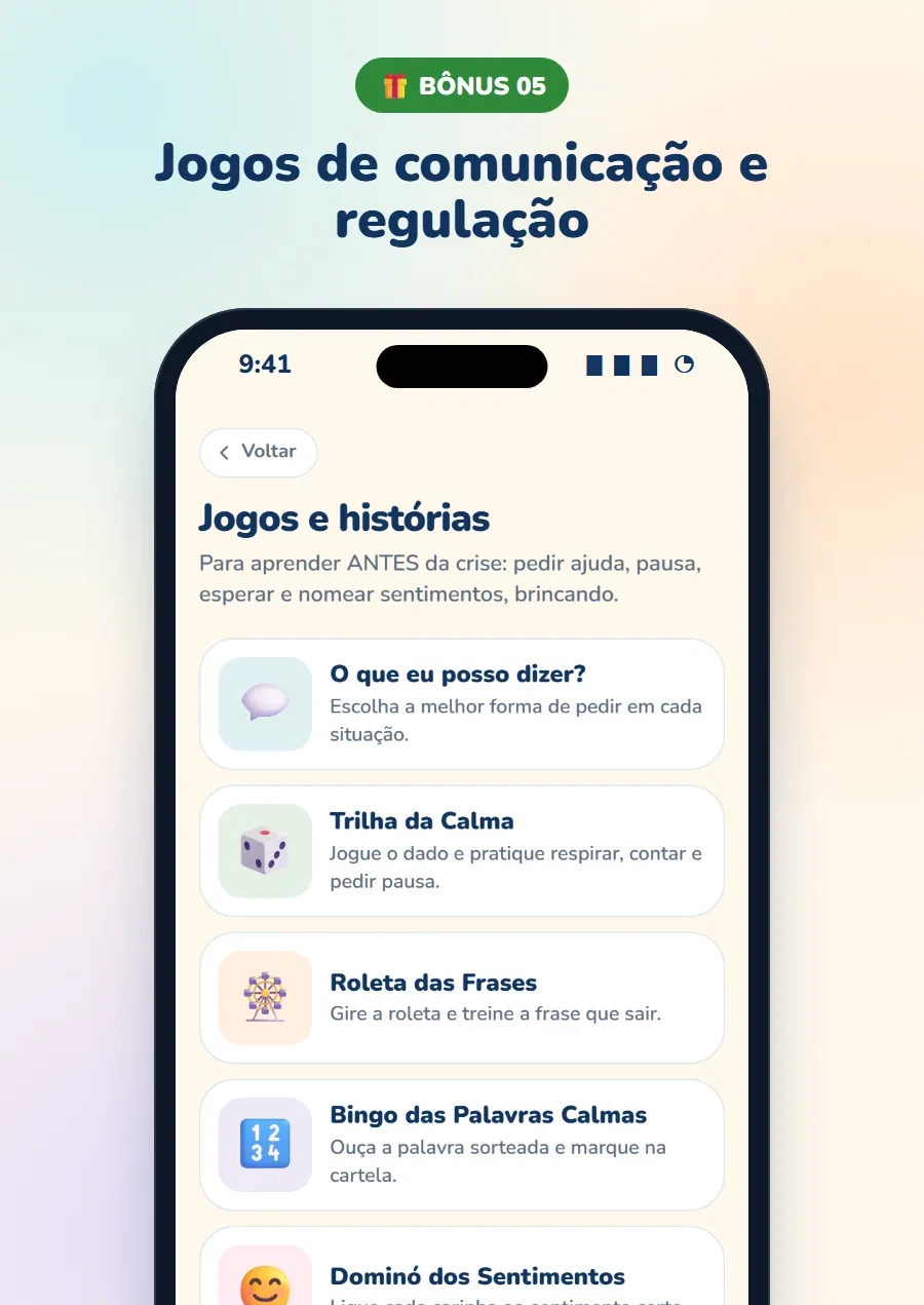 Jogos de Comunicação e Regulação