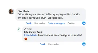 Depoimento de cliente