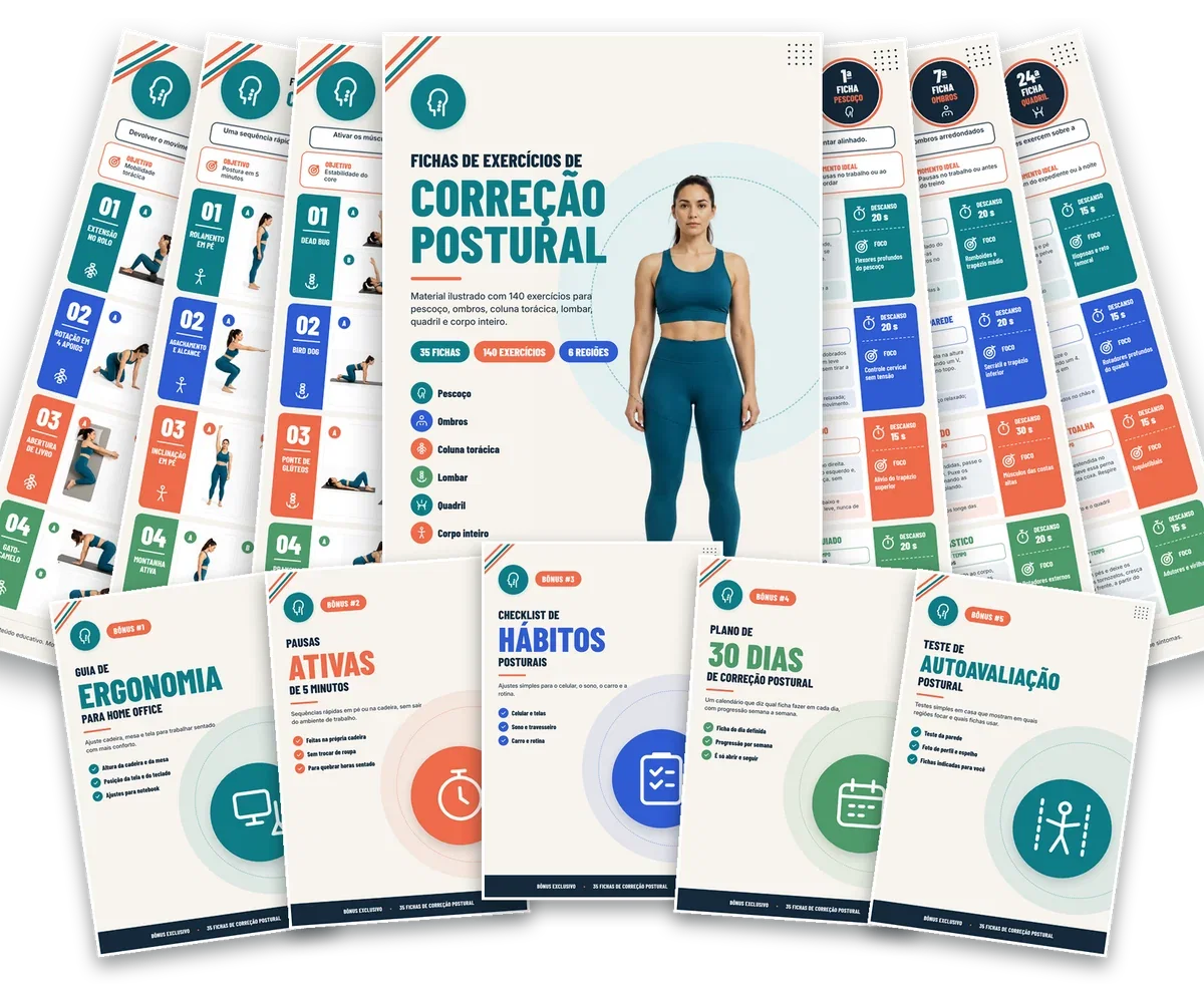 Material completo com as 35 fichas e as capas dos 5 bônus
