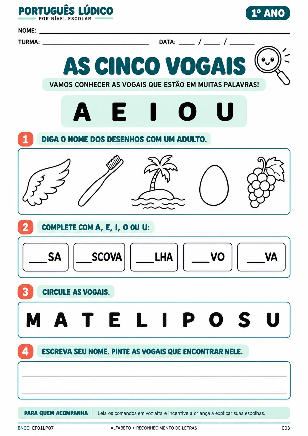 Página real do Português Lúdico: 003