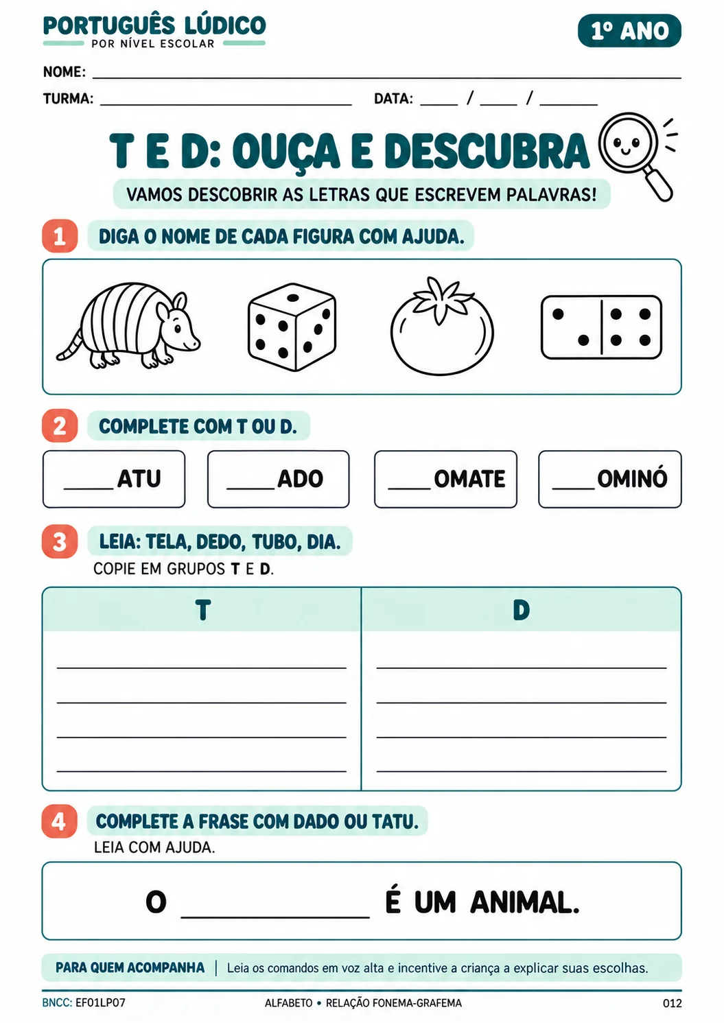 Página real do Português Lúdico: 012