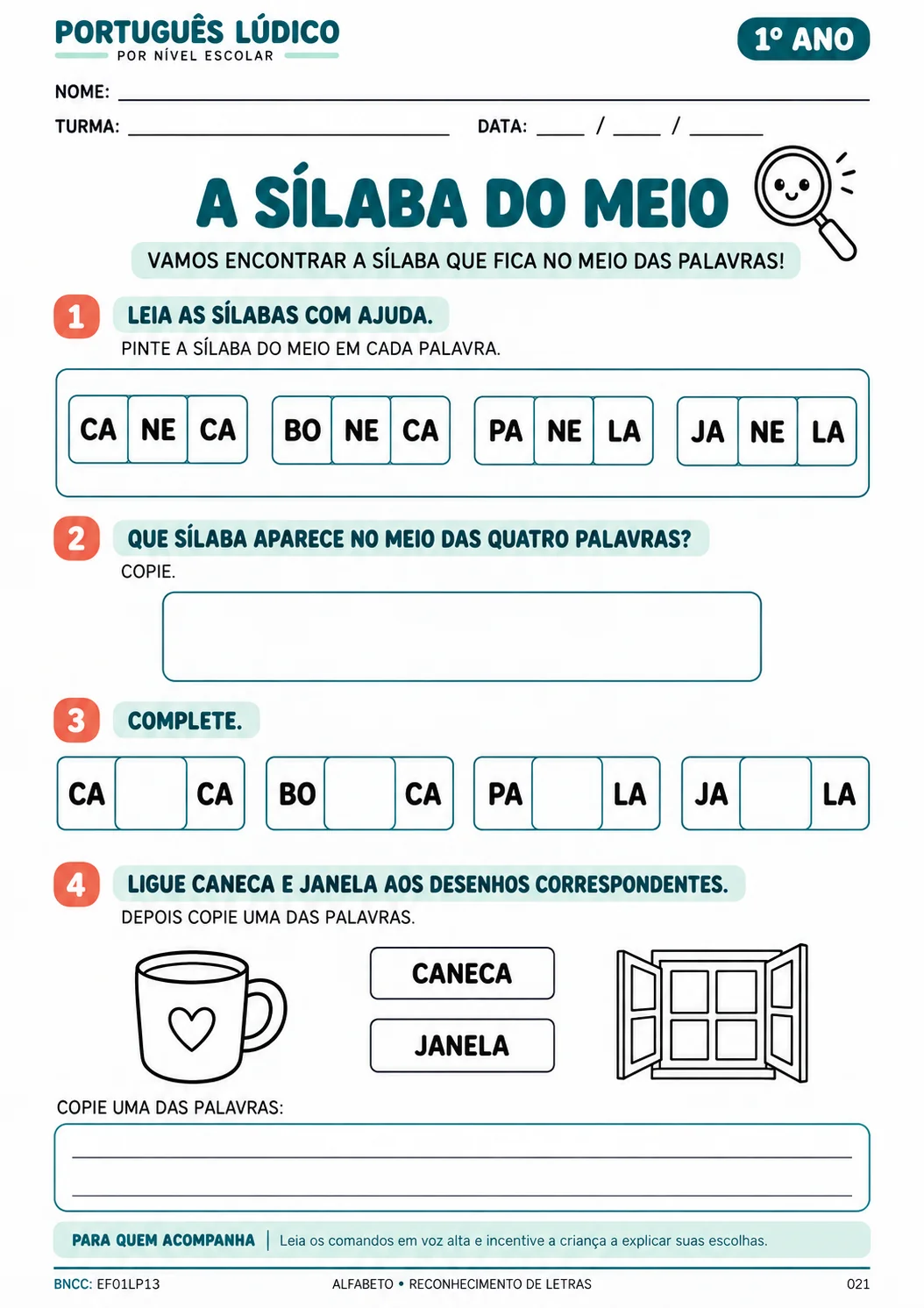 Página real do Português Lúdico: 021