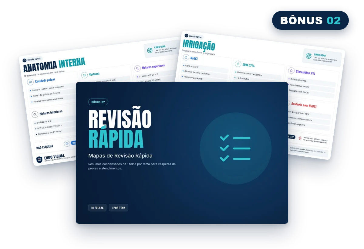 Mockup do bônus Mapas de Revisão Rápida