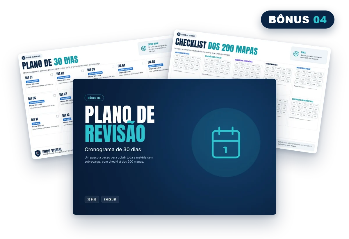 Mockup do bônus Plano de Revisão