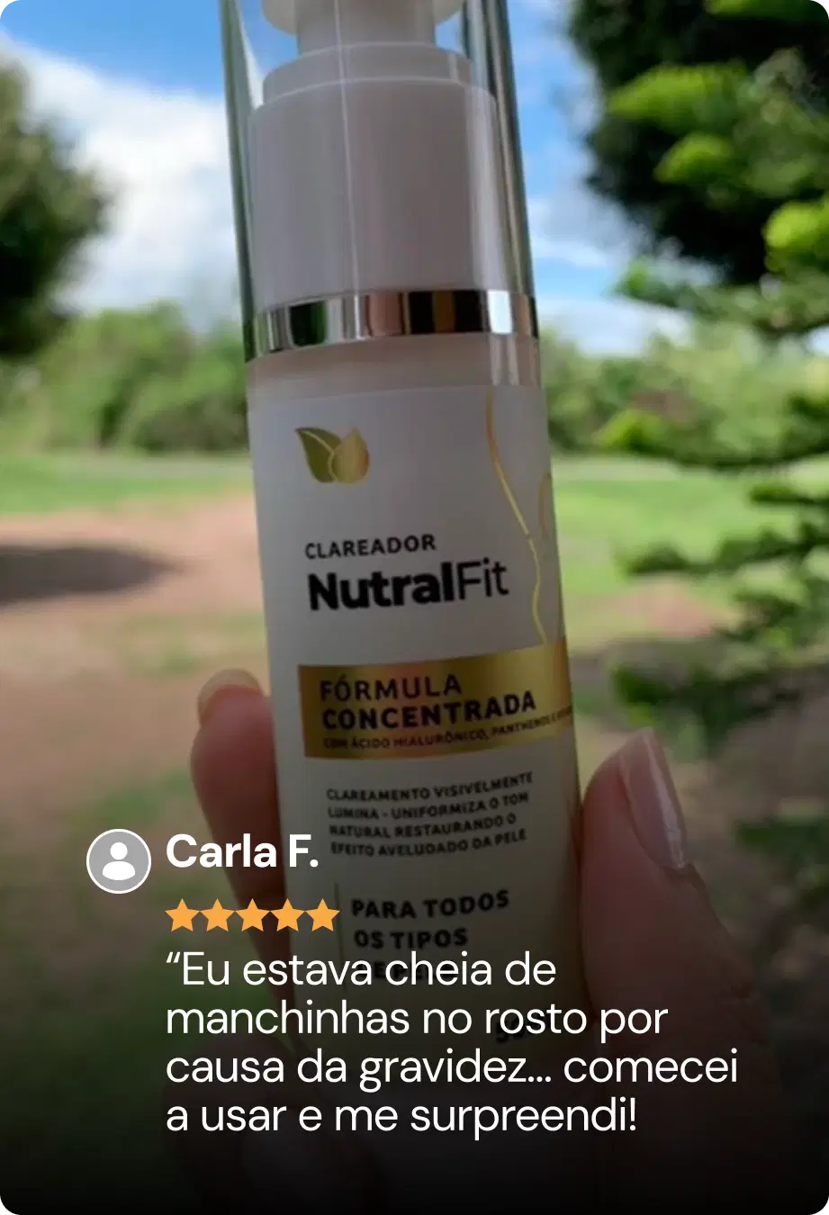 Depoimento de cliente