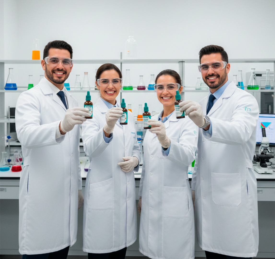 Equipe de cientistas Vision Prime