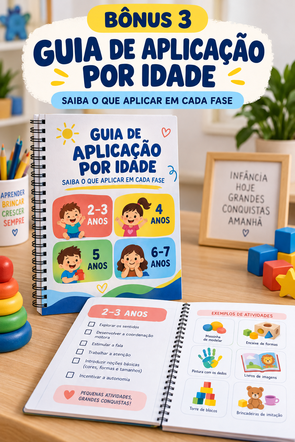 Guia de aplicação por idade