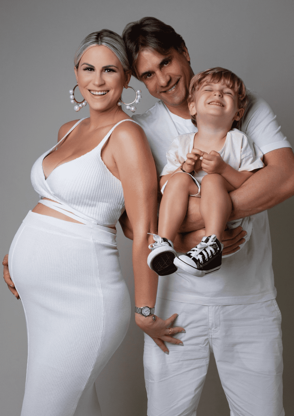 Ensaio gestante e família