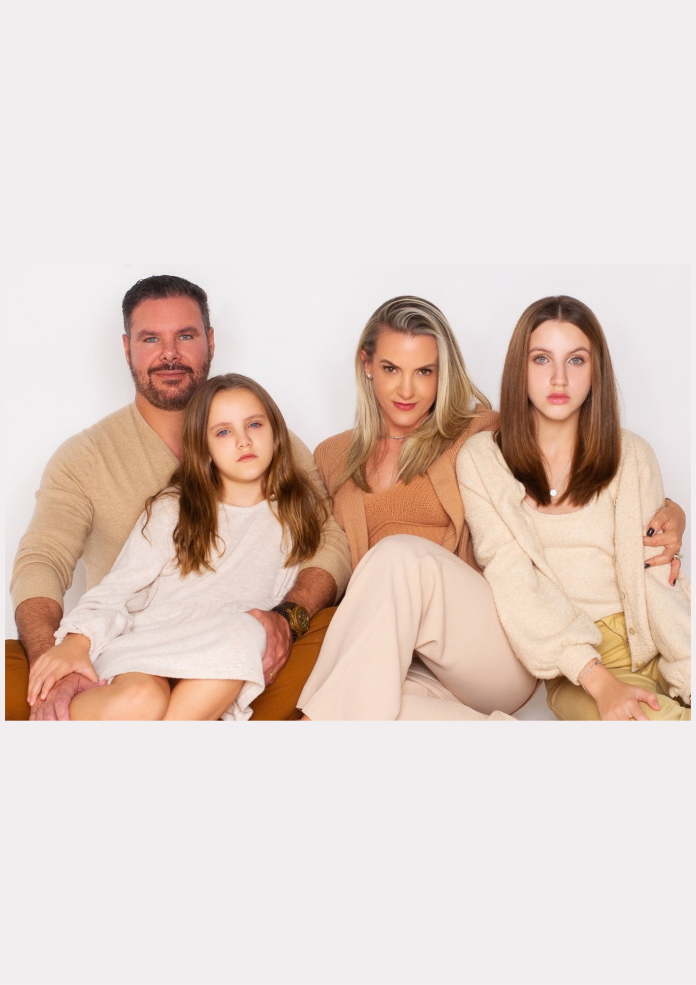 Ensaio gestante e família