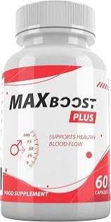 Max Boost supplement bottle