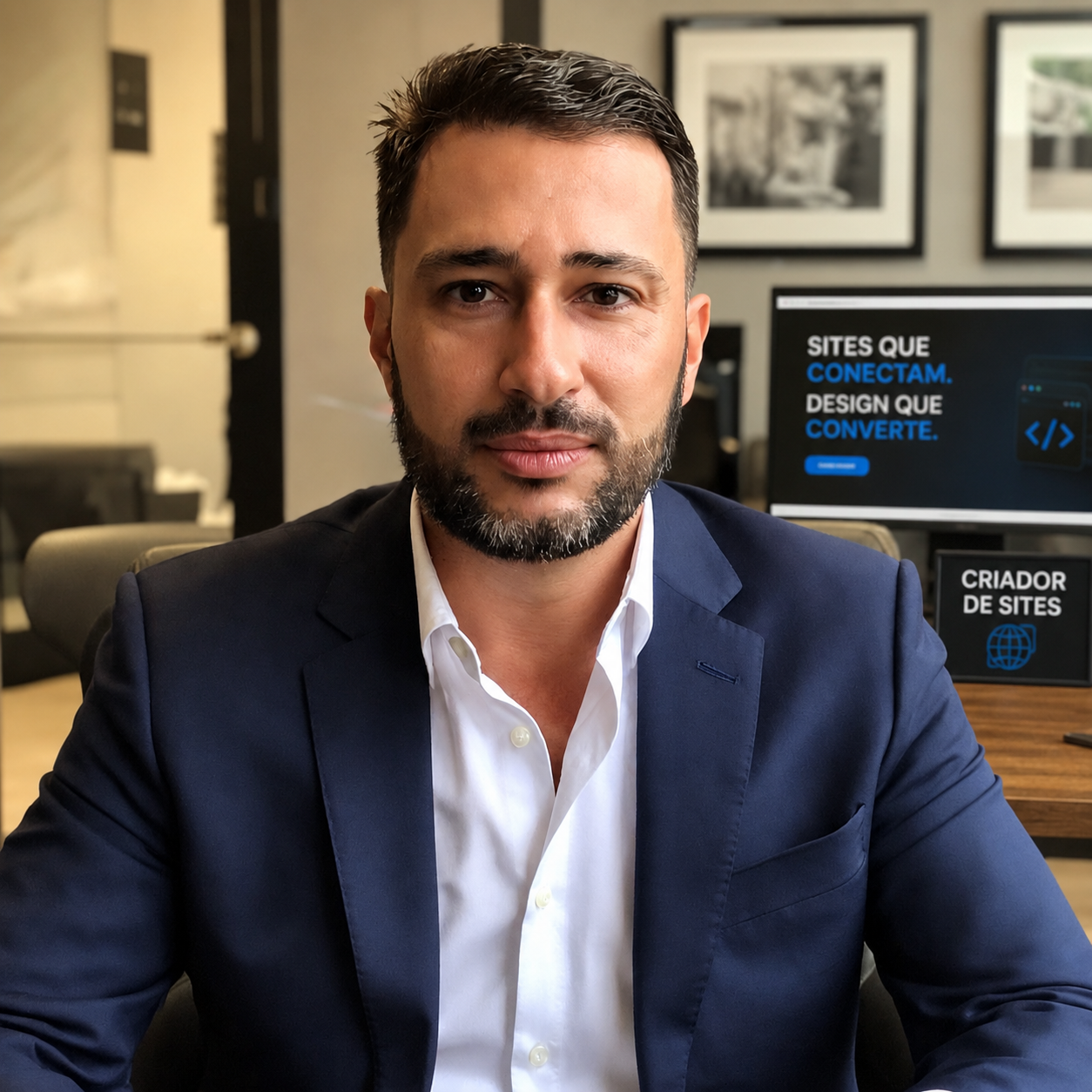 Érico Porciuncula, fundador da Sites Inteligentes