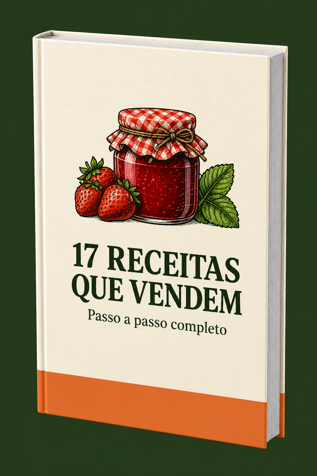 Capa das 17 receitas que vendem: passo a passo completo