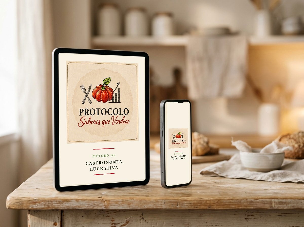 Protocolo Sabores que Vendem no tablet e no celular