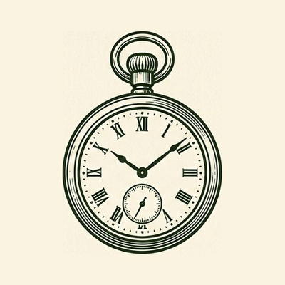 Relógio marcando uma hora