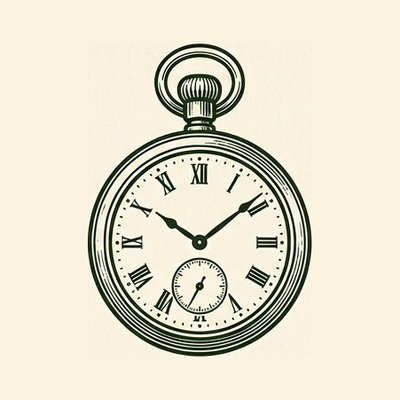 Relógio marcando uma hora