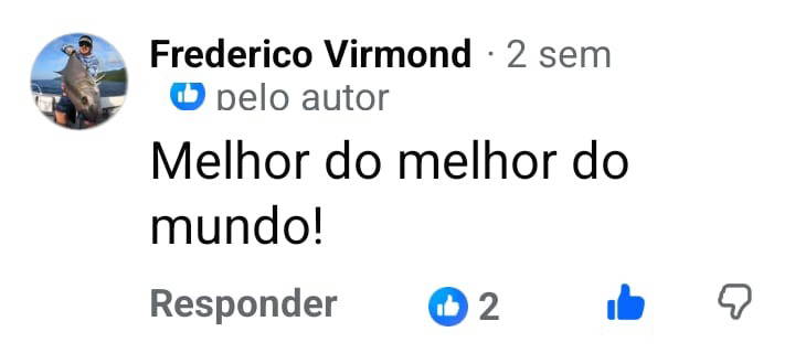 Comentário real de cliente: Melhor do melhor do mundo