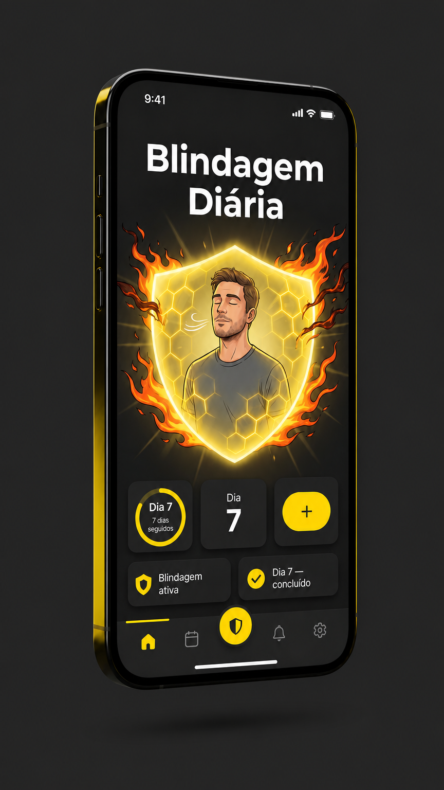 A Dose Diária de Blindagem — vídeo diário no celular