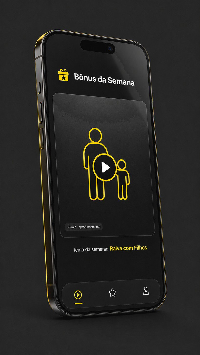 Bônus da Semana — vídeo de aprofundamento no celular