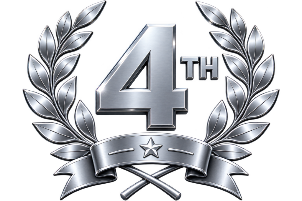 Alpha Boost 4th place badge