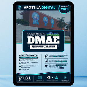 Apostila Digital Conhecimentos Gerais - Nivel Medio e Tecnico - Concurso DMAE