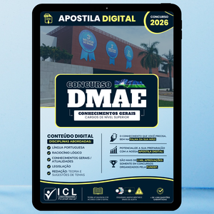 Apostila Digital Conhecimentos Gerais - Nivel Superior - Concurso DMAE