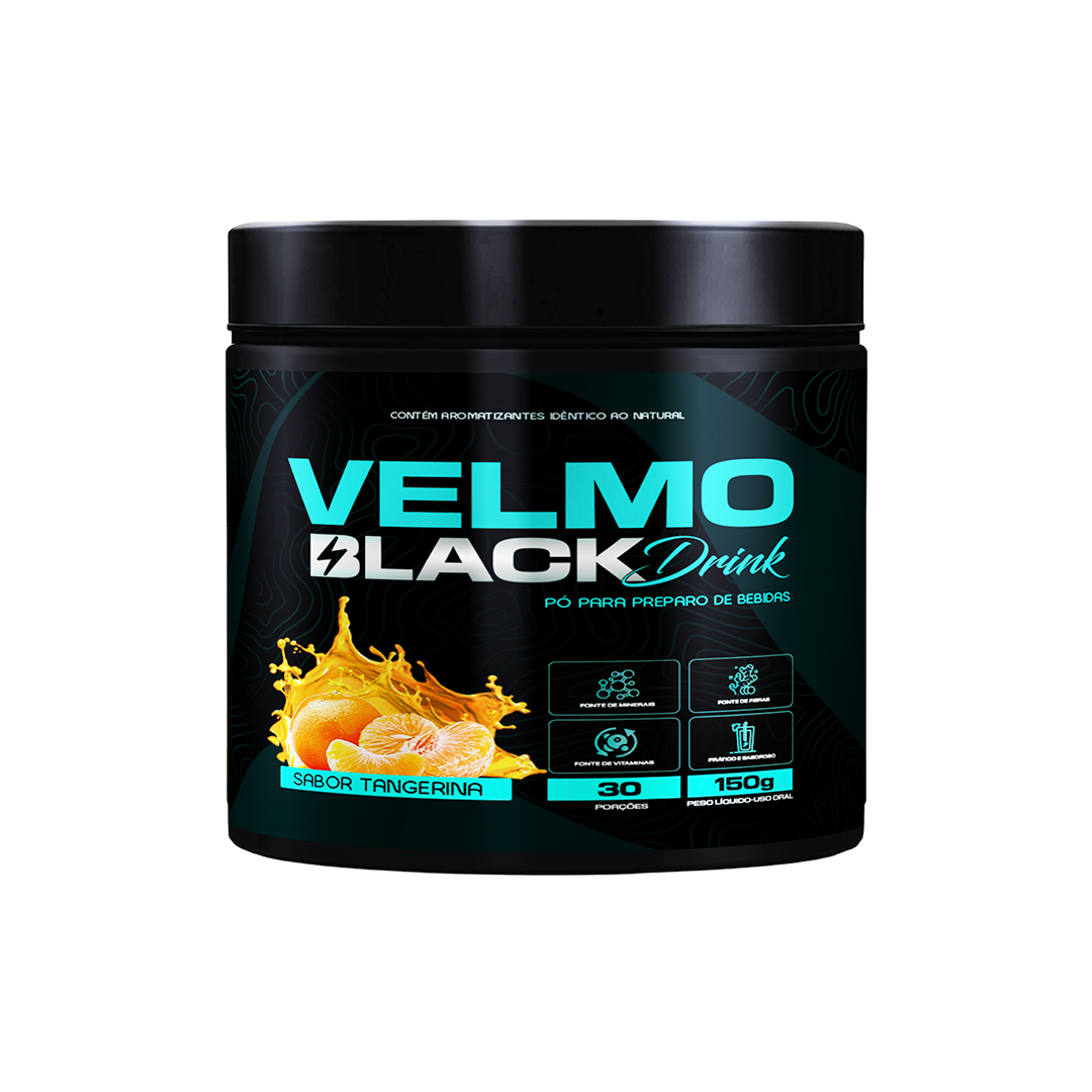Velmo Black Drink tangerina 1 pote