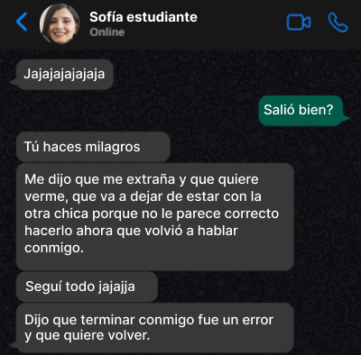 Testimonio Sofia