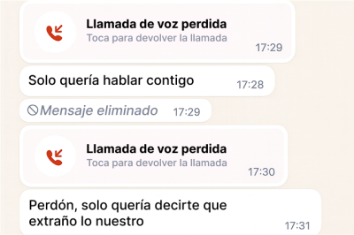 Mensaje de WhatsApp