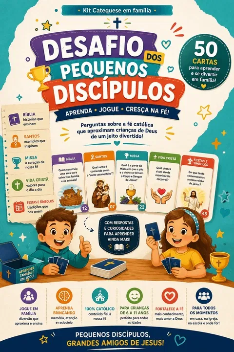 Capa completa de Desafio dos Pequenos Discípulos