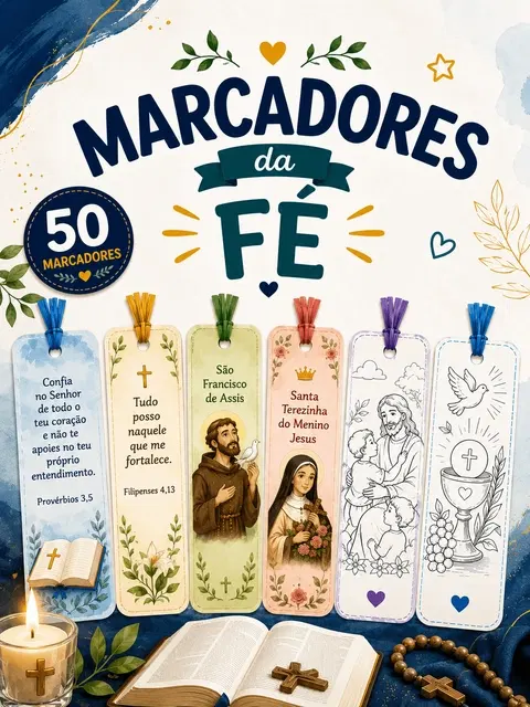 Capa completa de Marcadores da Fé