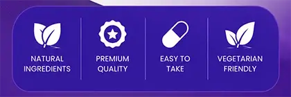 Natural Ingredients · Premium Quality · Made in USA · Non-GMO