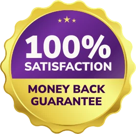 100% Satisfaction Money Back Guarantee