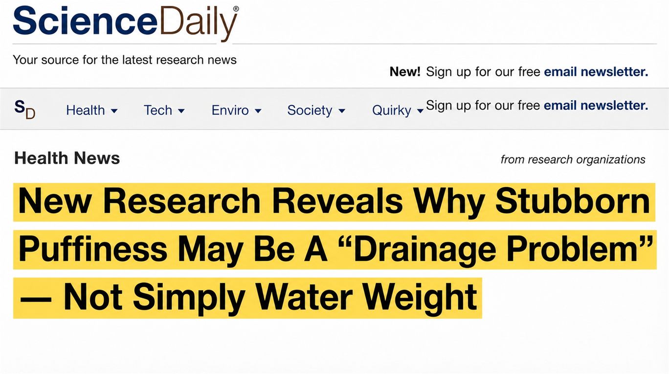 News headline about drainage