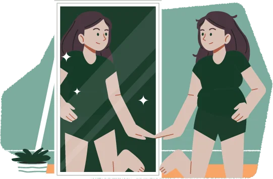 Same-Weight, Different-Body Women