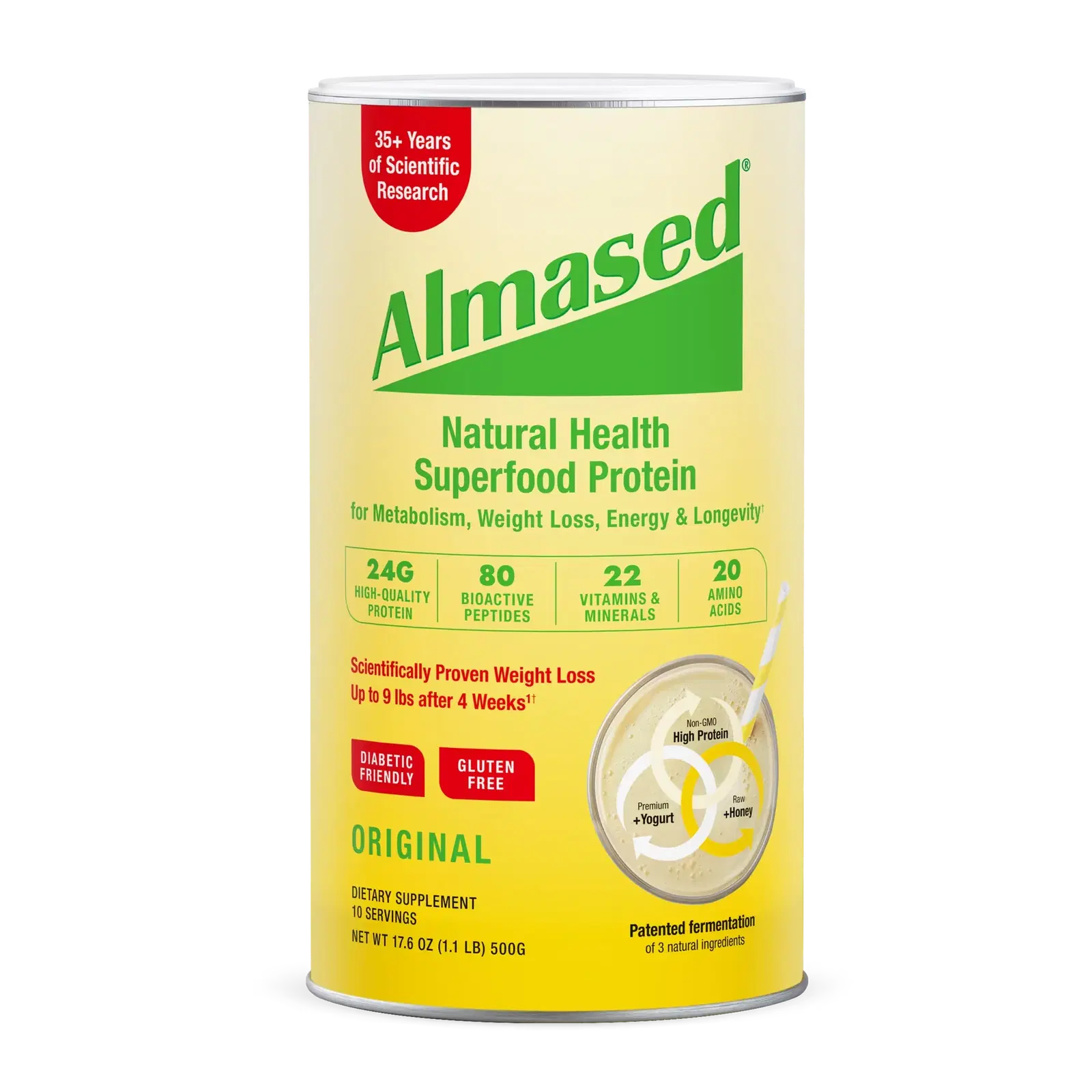Almased Shake Powder Canister