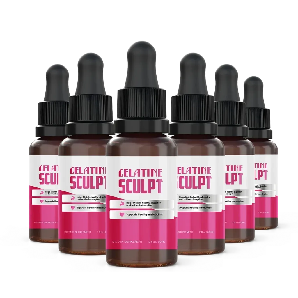 Gelatine Sculpt bottles