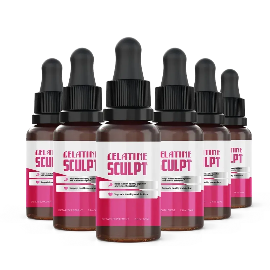 Gelatine Sculpt 6 Bottles