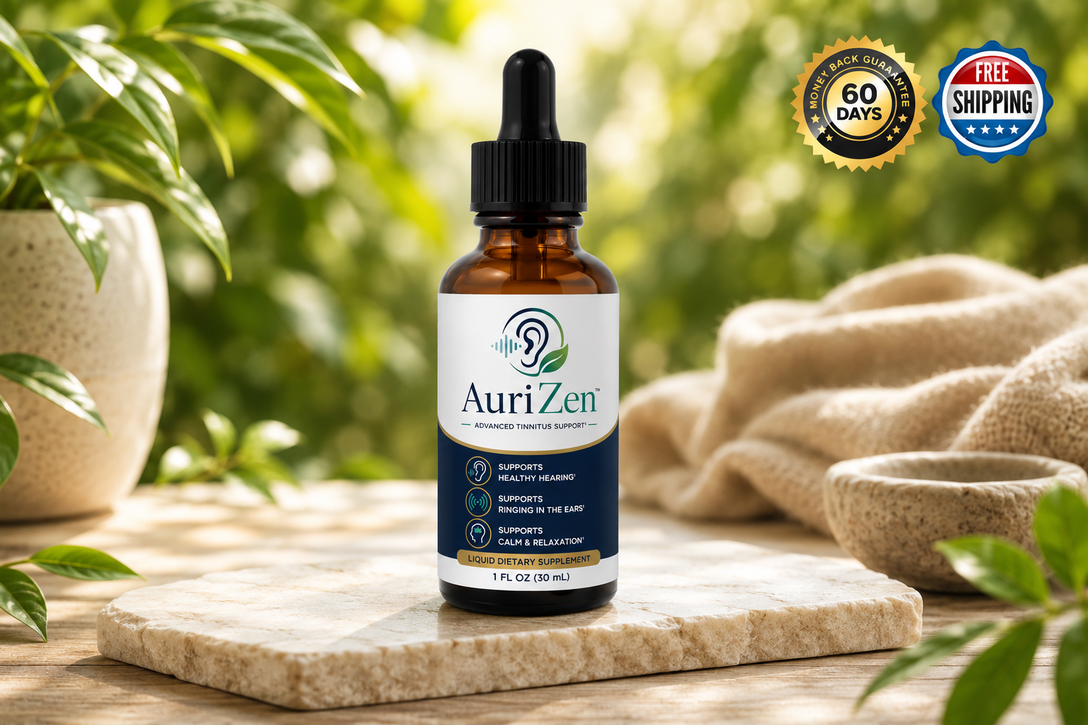 AuriZen bottle — replace with your product photo