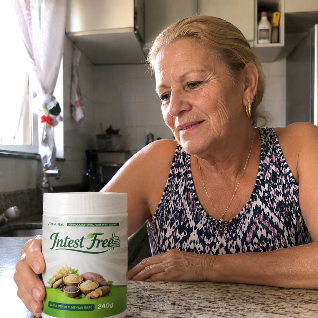 Resultado real do Intest FREE — depoimento 3