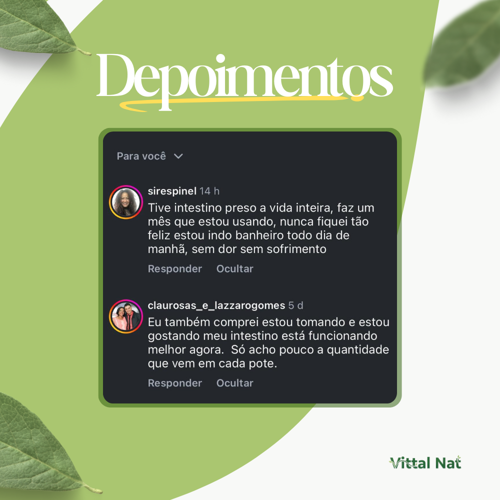 Resultado real do Intest FREE — depoimento 4