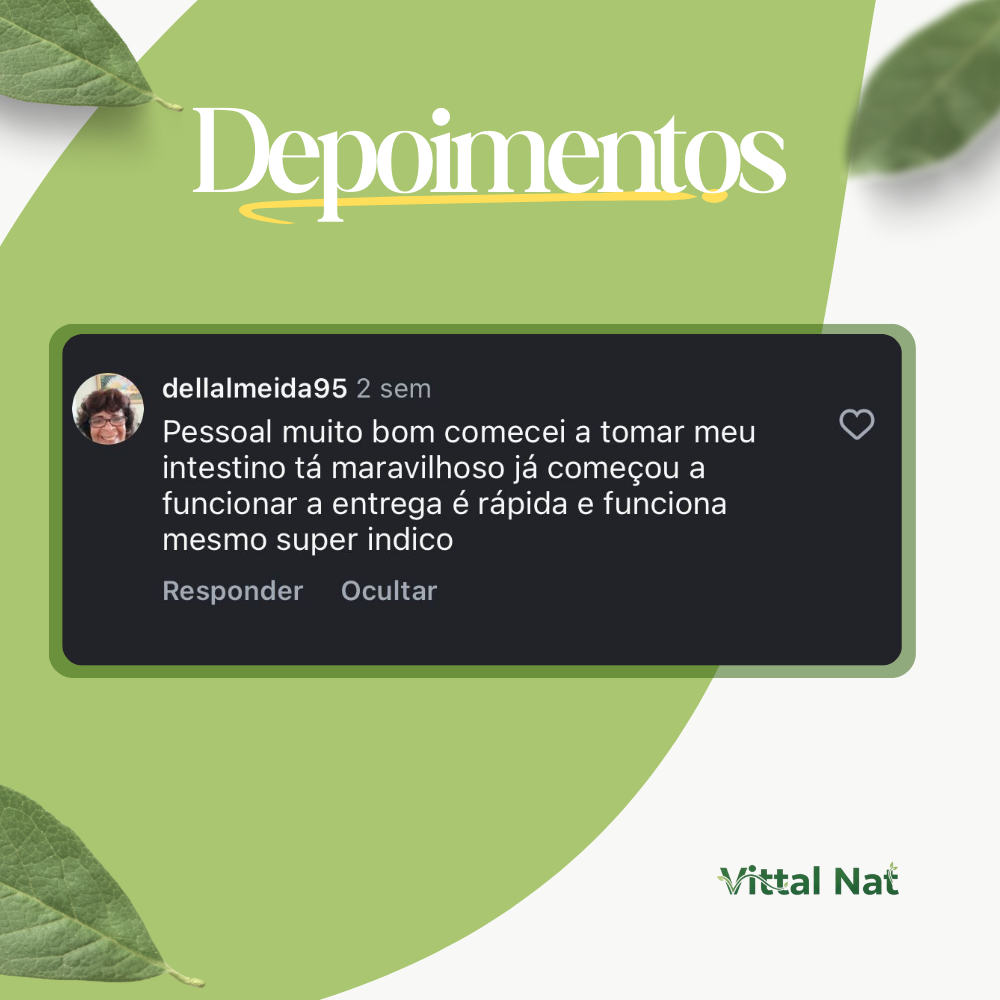 Resultado real do Intest FREE — depoimento 8