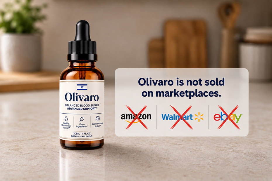 Olivaro is only sold on the official website
