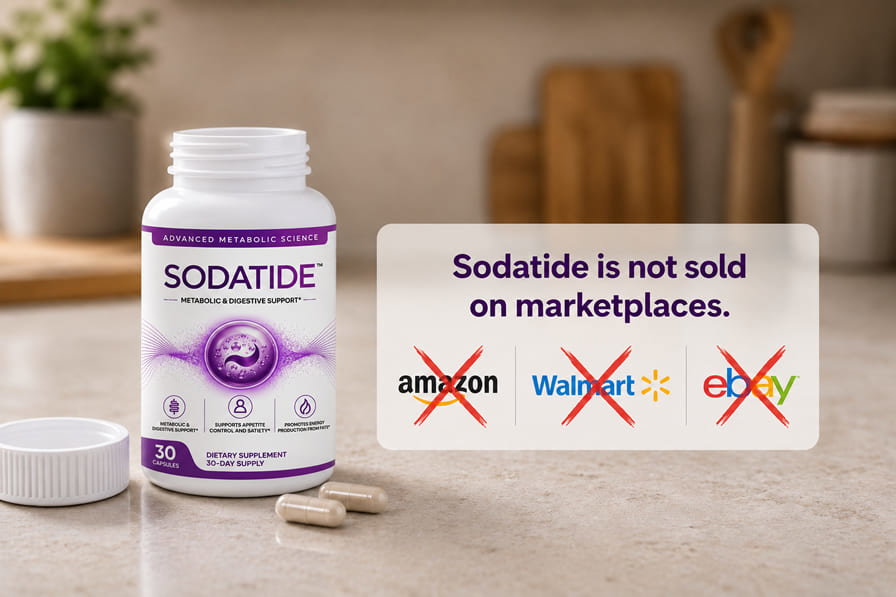 Sodatide is not sold on marketplaces