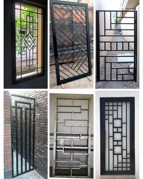 Portas e janelas metálicas