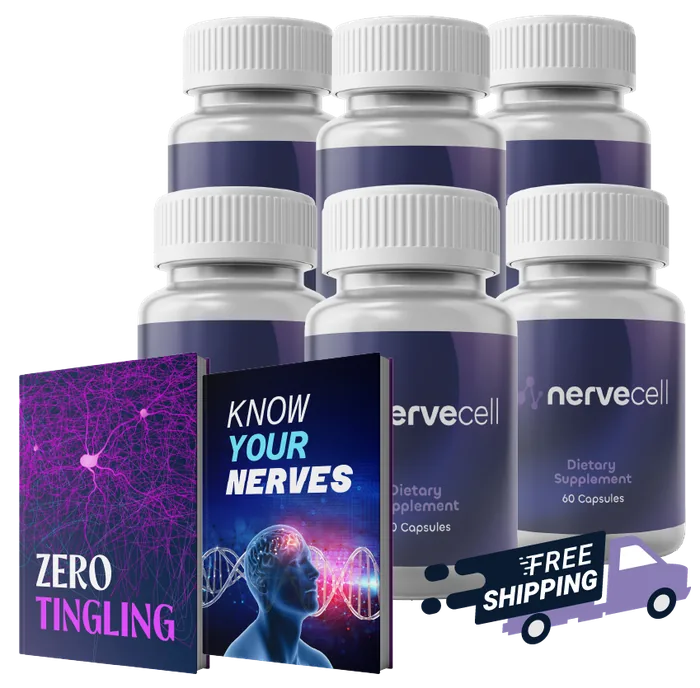 NerveCell 6-bottle package with free bonuses