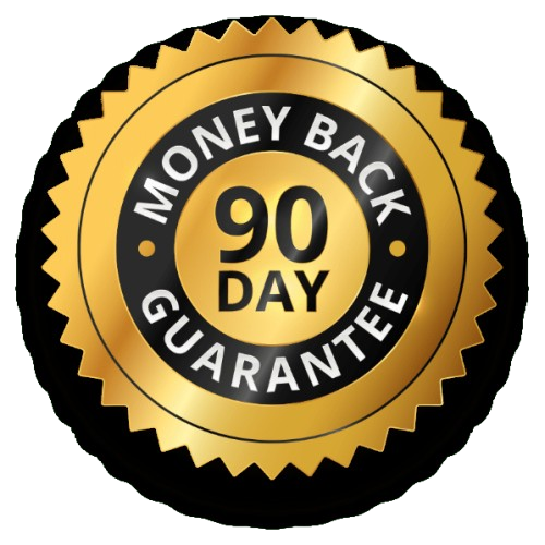 90-Day Money-Back Guarantee Seal
