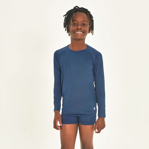 Camiseta UV Infantil UVPRO Marinho